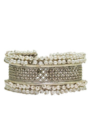 Kriya Silver Lookalike Handmade Kada